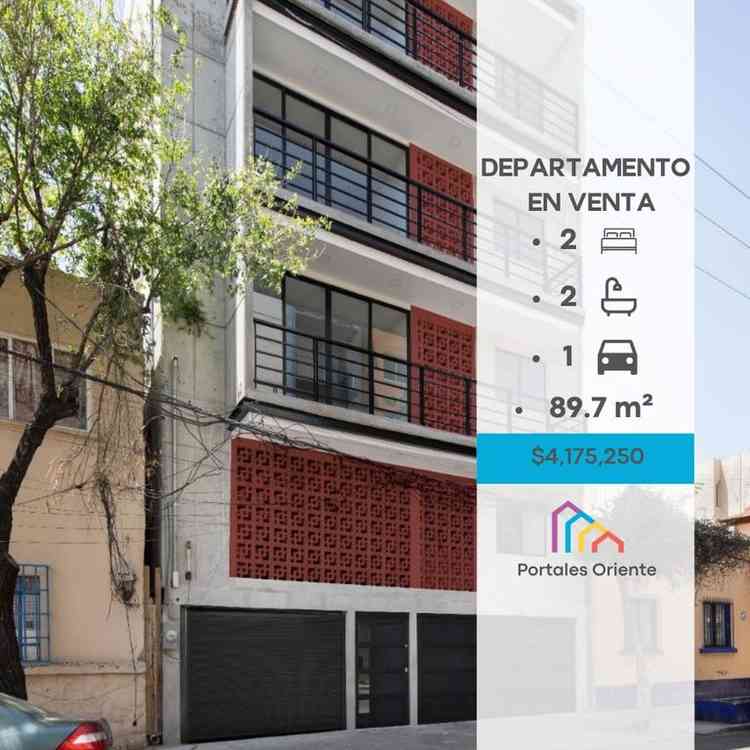 departamento nuevo en venta malintzin portales oriente benito juarez cdmx p0kYegW