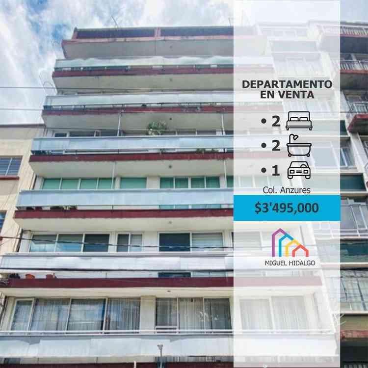 departamento en venta herodoto anzures miguel hidalgo cdmx p0Oh5wq