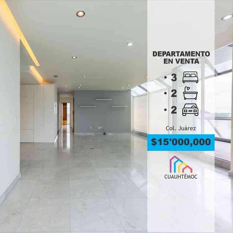 departamento en venta paseo de la reforma juarez cuauhtemoc cdmx p09UYXH